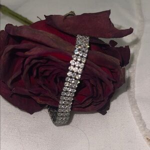 Elegant Silver Bracelet CZ